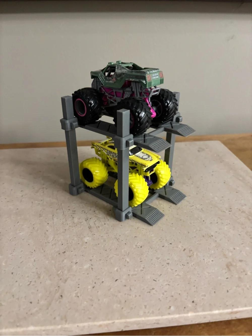Display for Monster Jam Truck, trucks not included